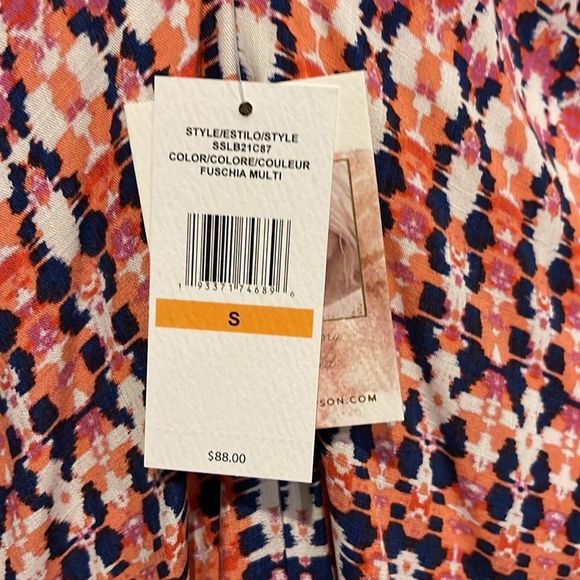 JESSICA SIMPSON Tie Dye Cover-up Dress in Multicolored Fuschia - Picture 7 of 7